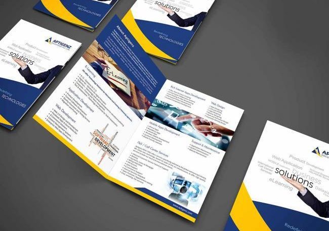 Aptigenz brochure design