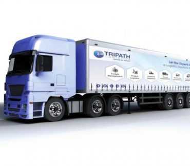 Tripath logistic vehicle branding